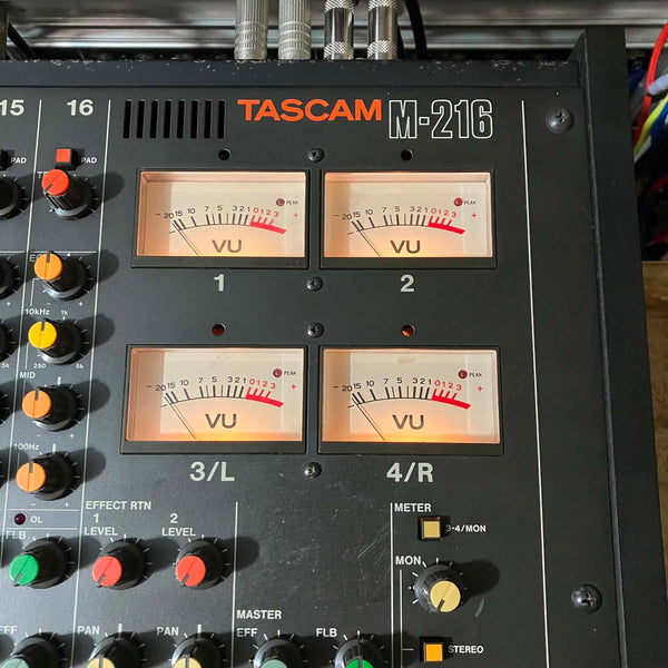 Tascam M-216 16 Channel Mixer - Serviced - 80's Analog - K058