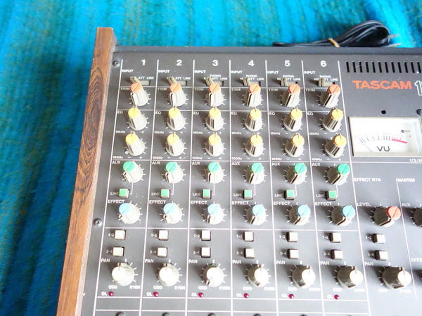 Tascam M-106 6 Channel Mixer - Serviced - 80's Analog Mixer - H105