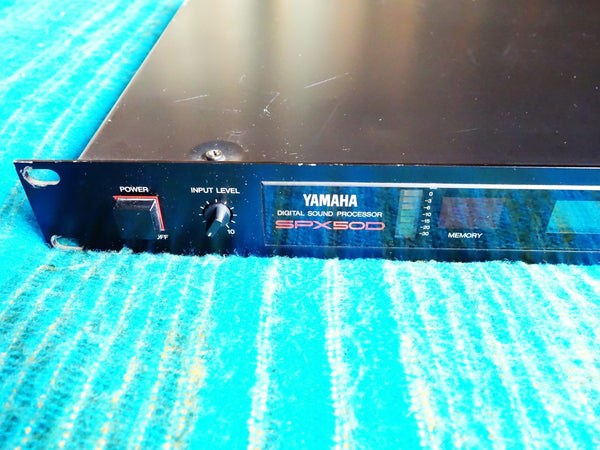 YAMAHA SPX50D Multi Effects Processor - Serviced - New Internal Battery - I035