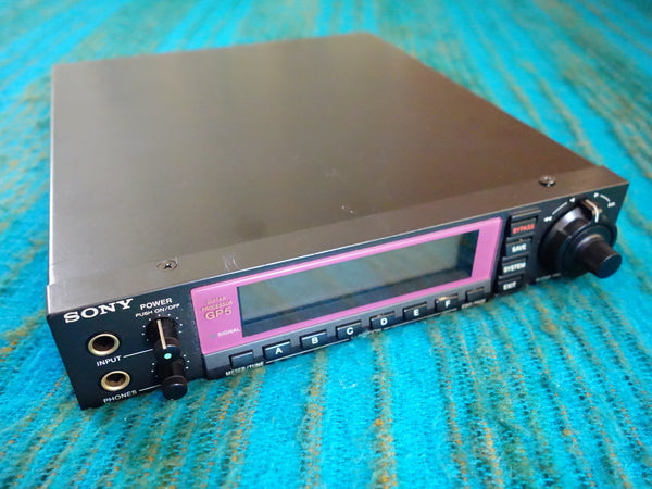 Sony HR-GP5 Guitar Processor -Serviced - New Internal Battery w/ AC Adapter - I036