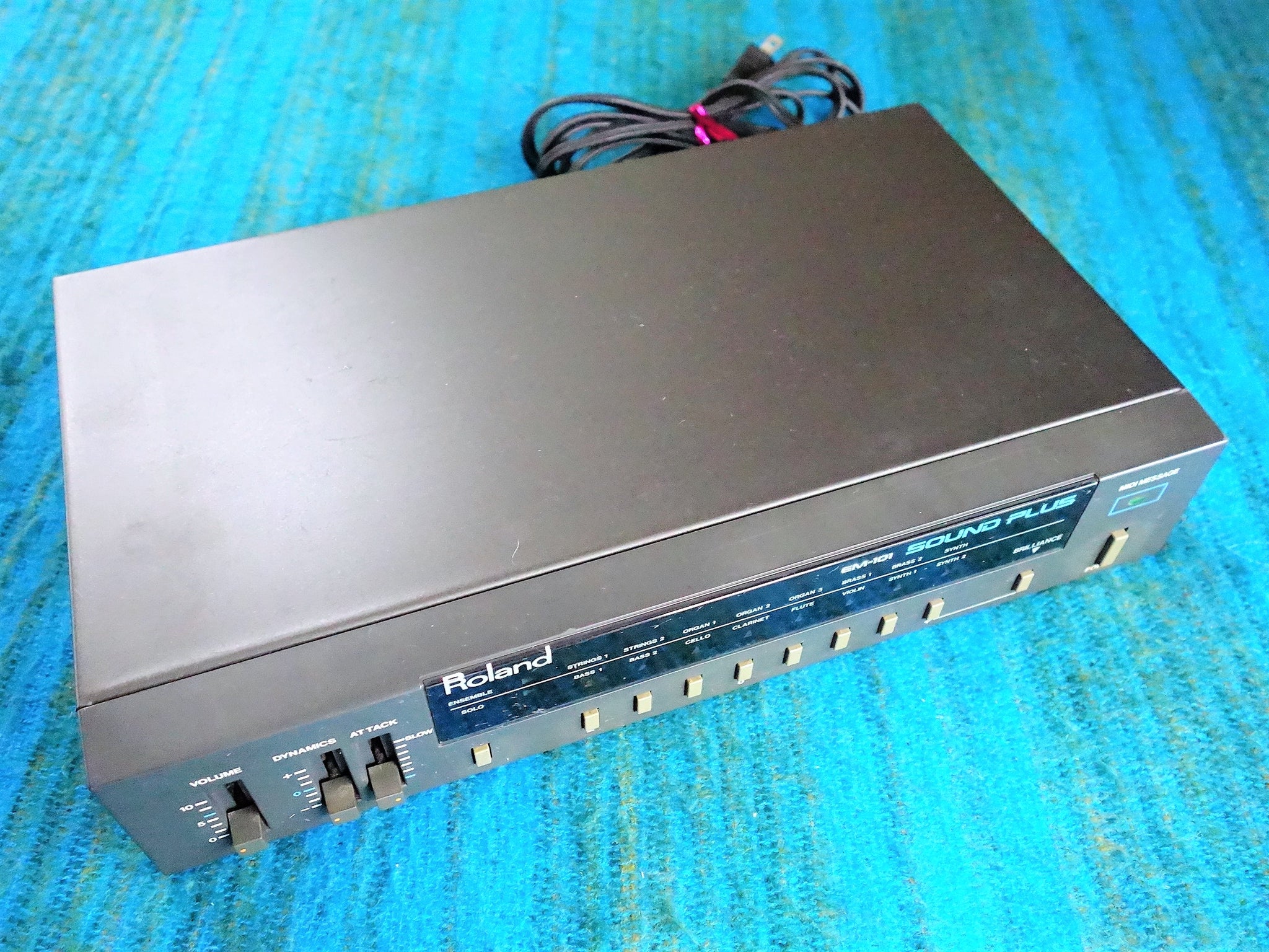 Roland 音源モジュール EM-101 SOUND PLUS ROLAND EM-101 SOUND PLUS ANALOG SYNTHESIZER MODULE | eBay