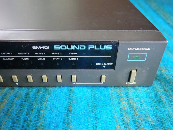 Roland EM-101 Sound Plus - 80's Synth Module - Serviced - I056