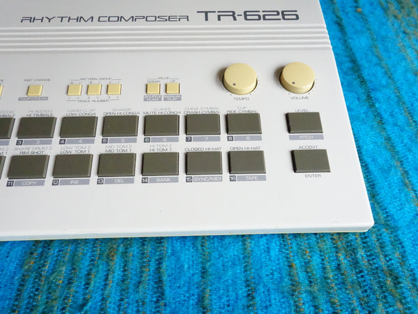 Roland TR-626 Rhythm Composer Drum Machine  w/ AC Adapter - H065