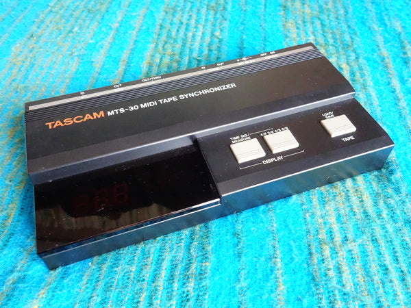 Tascam MTS-30 Midi Tape Synchronizer w/ Original Box, AC Adapter - H056