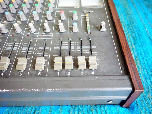 Tascam M-106 6 Channel Mixer - Serviced - 80's Analog Mixer - H066