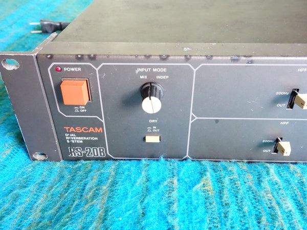 Tascam RS-20B Dual Reverberation System - Serviced 80's Spring Reverb - H079