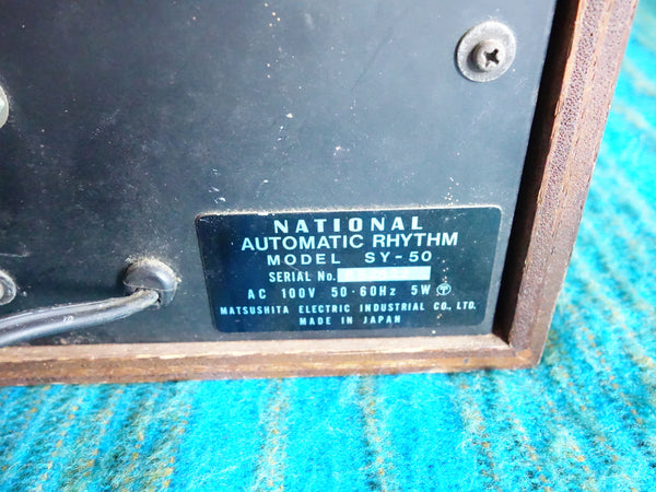 National SY-50 Automatic Rhythm Drum Machine - Serviced - I057