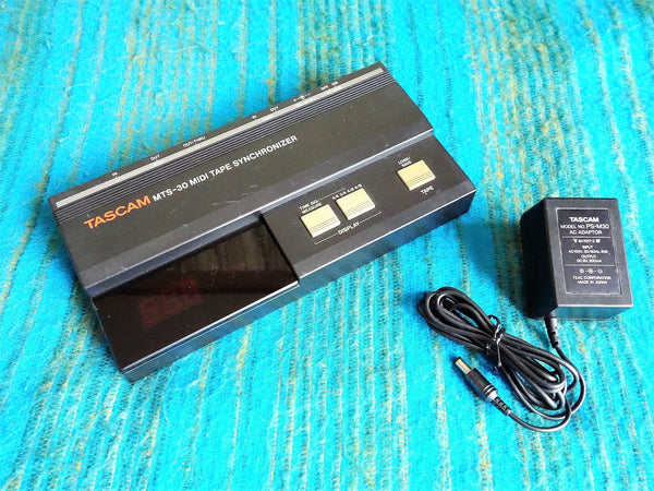 Tascam MTS-30 Midi Tape Synchronizer w/ Original Box, AC Adapter - H070