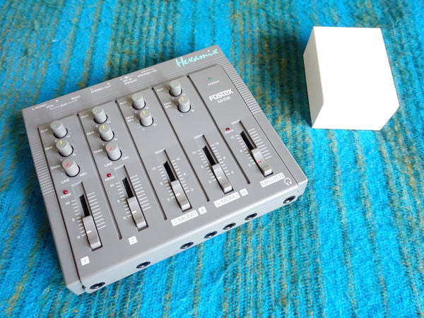 Fostex MN06 Hexamix 6ch Stereo Mixer w/ AC Adapter - H074