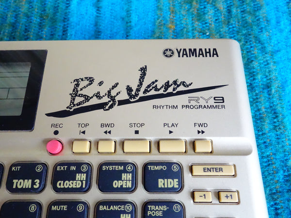 Yamaha RY9 Rhythm Programmer Drum Machine w/ AC Adapter - H075