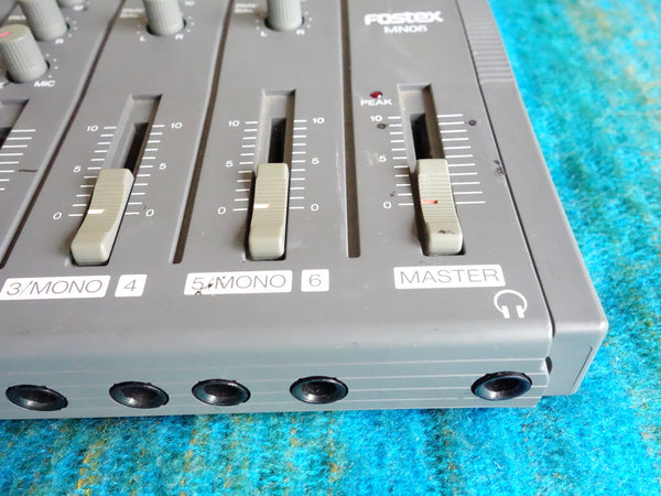 Fostex MN06 Hexamix 6ch Stereo Mixer w/ AC Adapter - H089