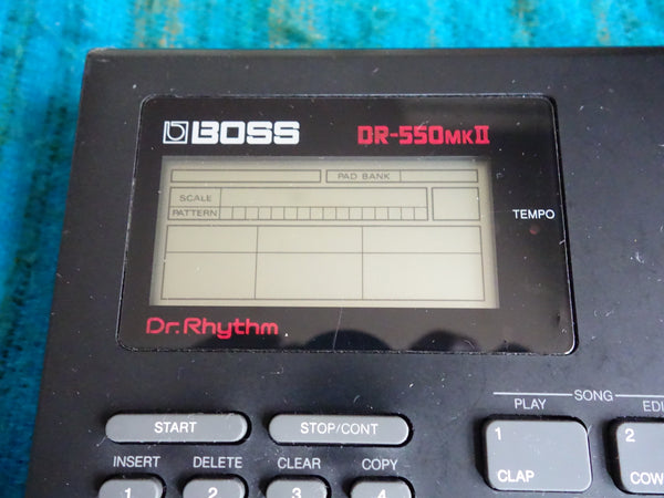 Boss DR-550 mk2 mkII Dr. Rhythm Drum Machine w/ AC Adapter - H090