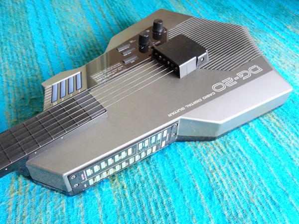 CASIO DG-20 Digital Guitar Synthesizer  w/ Original Strap, Adapter - Serviced - H083
