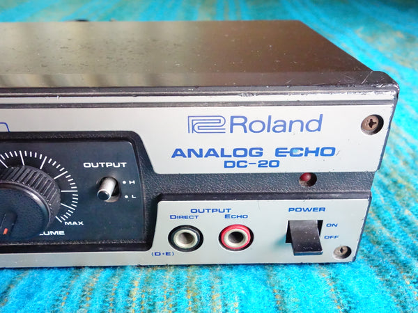 Roland DC-20 Analog Echo - 80's Analog Delay - Serviced - H093