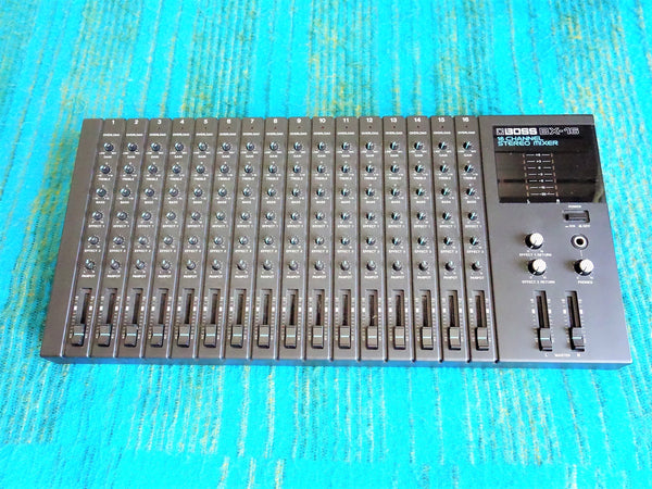 Boss BX-16 16 Channel Compact Stereo Mixer w/ AC Adapter - H170