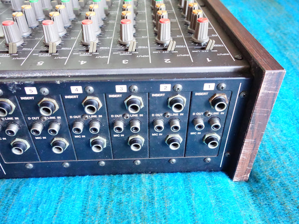 Tascam M-106 6 Channel Mixer - Serviced - 80's Analog Mixer - H116