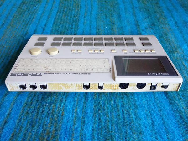 Roland TR-505 Rhythm Composer Drum Machine  w/ AC Adapter - H108