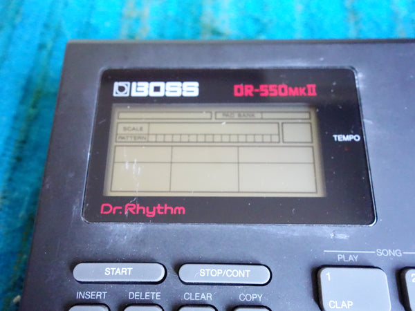 Boss DR-550 mk2 mkII Dr. Rhythm w/ Box, Papers, AC Adapter - H109