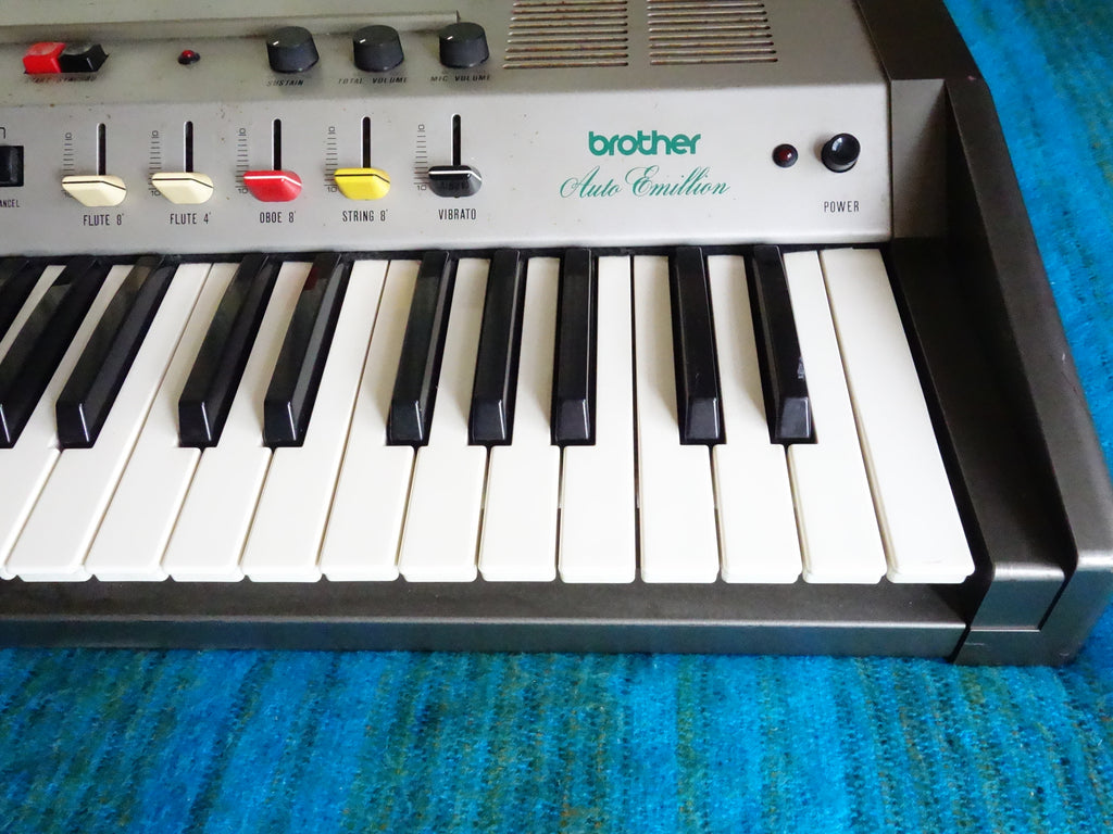 Brother GX-151 Auto Emillion 70s Analog Synthesizer / Drum Machine - H118