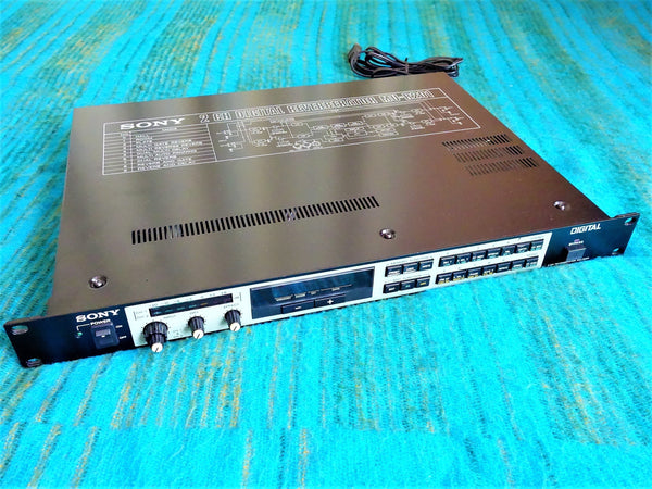 Sony MU-R201 2ch Digital Reverberator - Serviced - H119