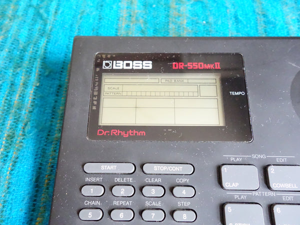 Boss DR-550 mk2 mkII Dr. Rhythm w/ AC Adapter - H132