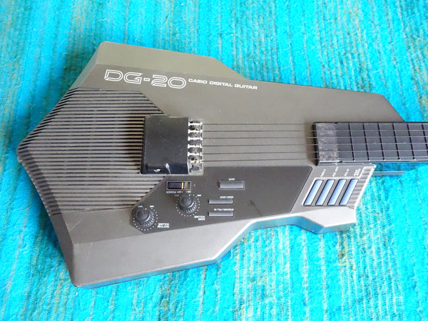 CASIO DG-20 Digital Guitar Synthesizer w/ AC Adapter - Serviced - H135