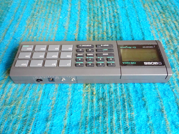 Boss DR-220A Dr. Rhythm Drum Machine w/ Case, Papers, AC Adapter - H133