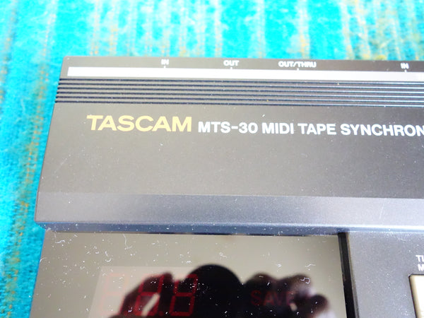 Tascam MTS-30 Midi Tape Synchronizer w/ Box, Paoers, AC Adapter - H144