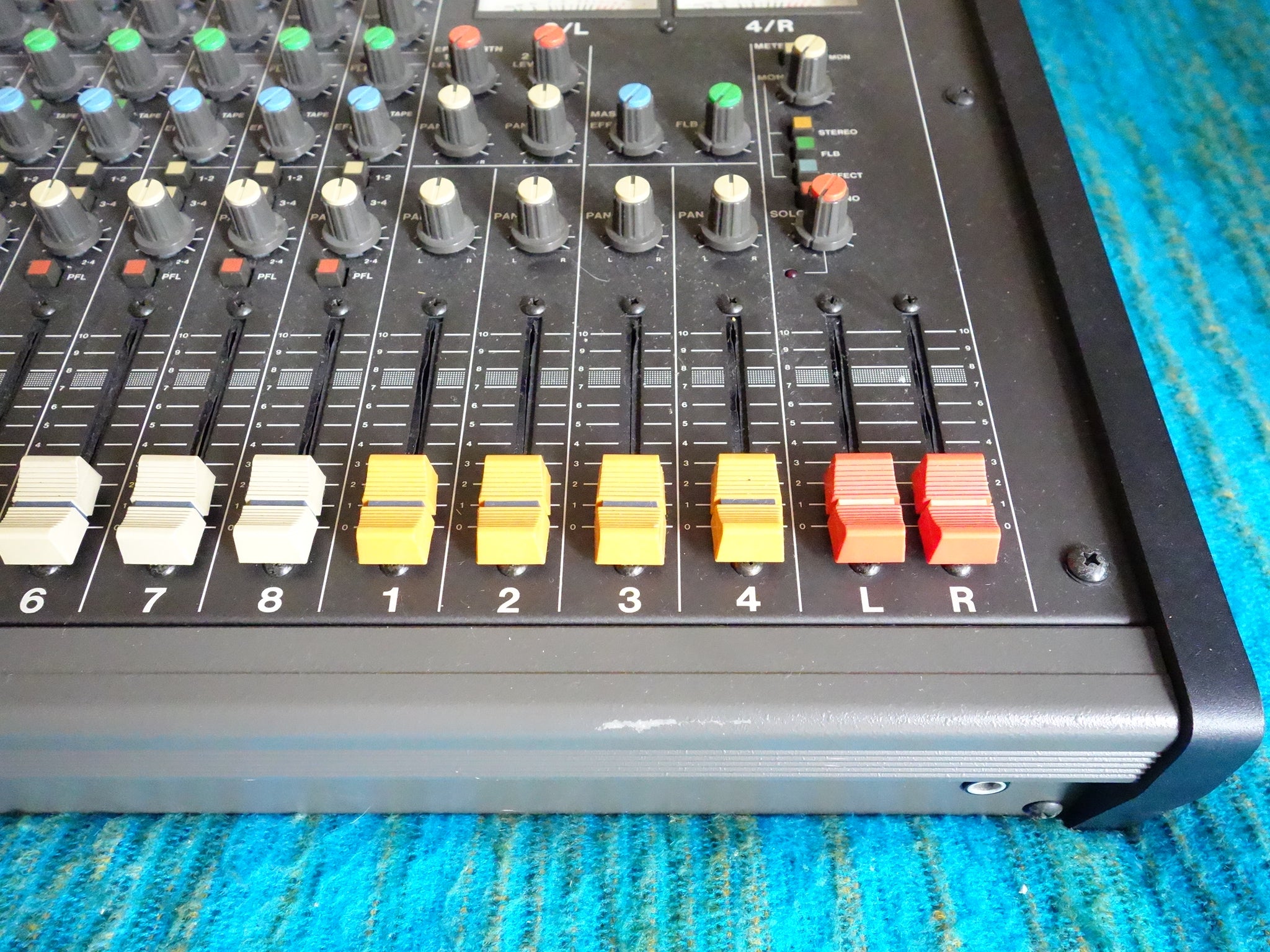 Tascam M-208 8 Channel Stereo Mixer - 80's Analog - Serviced