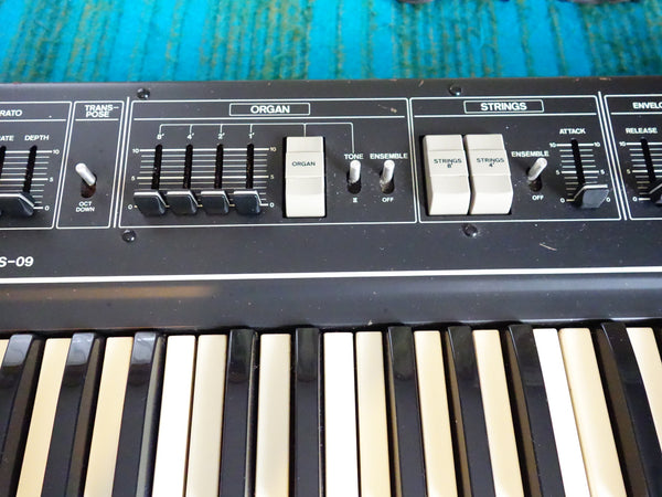 Roland RS-09 Organ / Strings Synthesizer - w/ Original Flight Case - H161
