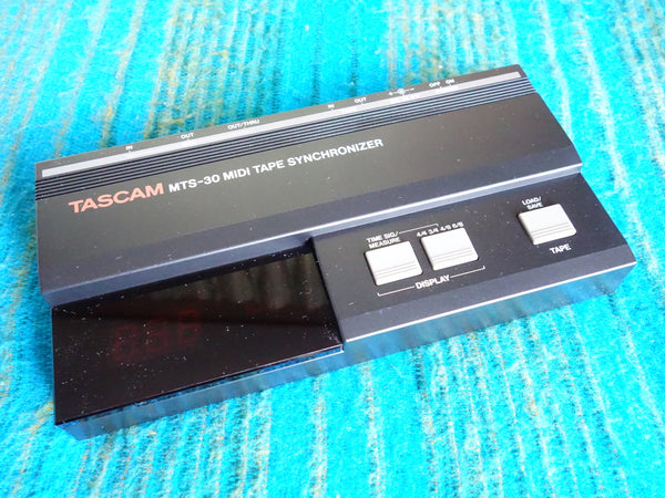 Tascam MTS-30 Midi Tape Synchronizer w/ Box, Paoers, AC Adapter - H167