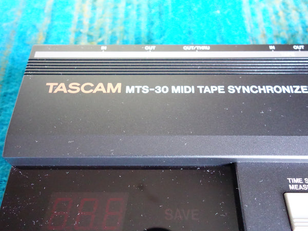 Tascam MTS-30 Midi Tape Synchronizer w/ Box, Paoers, AC Adapter - H167