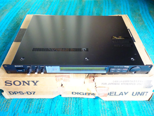Sony DPS-D7 Digital Delay Unit - Near Mint Condition w/ Original Box - Serviced - I003