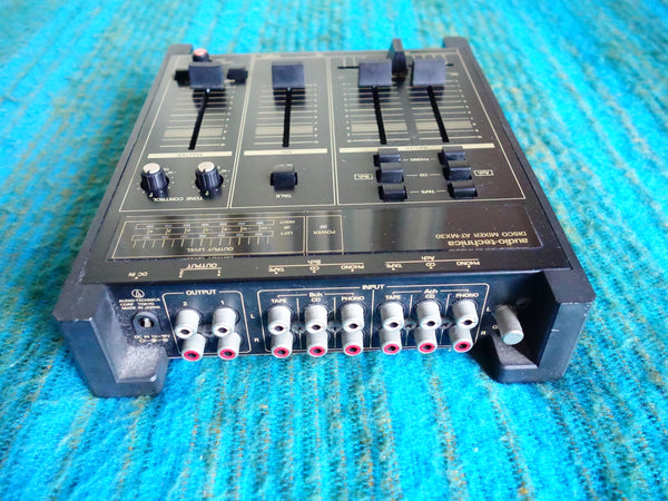 Audio Technica AT-MX 30 Disco Mixer w/ AC Adapter - 90's Analog - I006