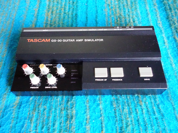 Tascam GS-30 Guitar Amp Simulator w/ AC Adapter - I013