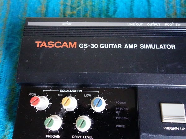Tascam GS-30 Guitar Amp Simulator w/ AC Adapter - I013