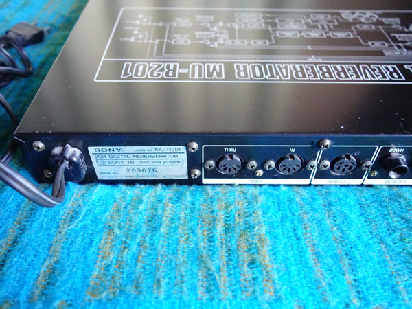 Sony MU-R201 2ch Digital Reverberator - Serviced - I080