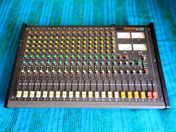 Tascam M-216 16 Channel Mixer - Serviced - 80's Analog - I025