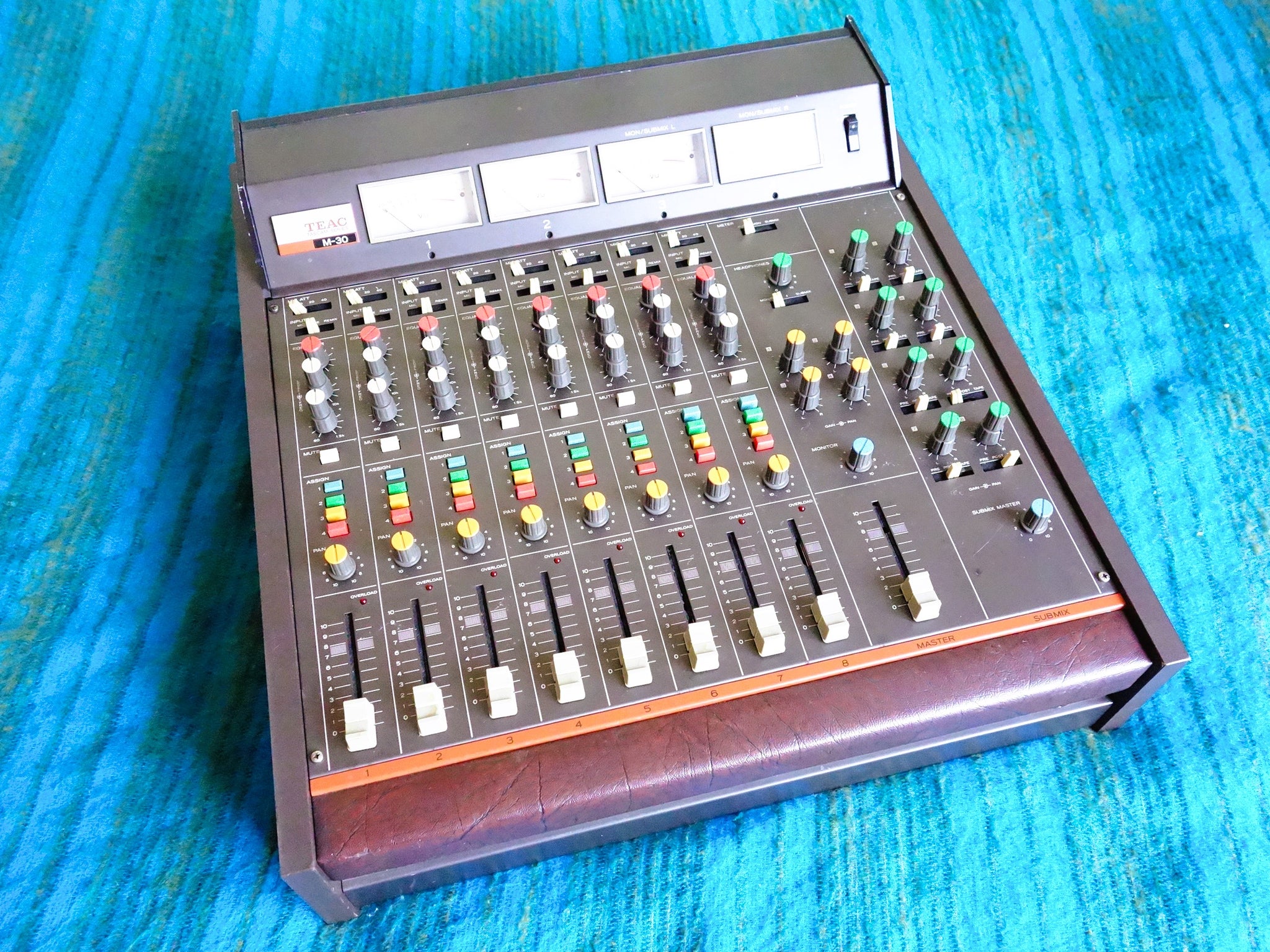 Teac Tascam Series M-30 8 Channel Analog Mixer - Serviced - I026