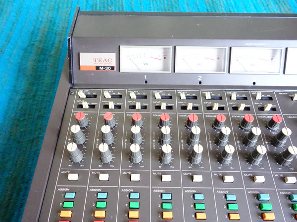 Teac Tascam Series M-30 8 Channel Analog Mixer - Serviced - I026