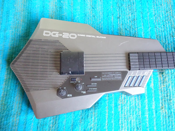 CASIO DG-20 Digital Guitar Synthesizer  w/ Original Strap, Adapter - Serviced - I046