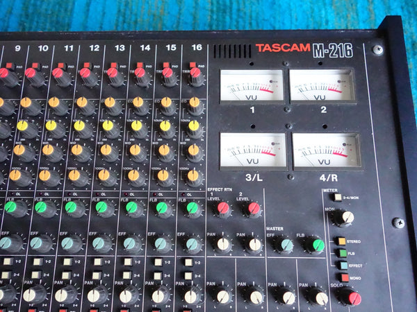 Tascam M-216 16 Channel Mixer - Serviced - I060