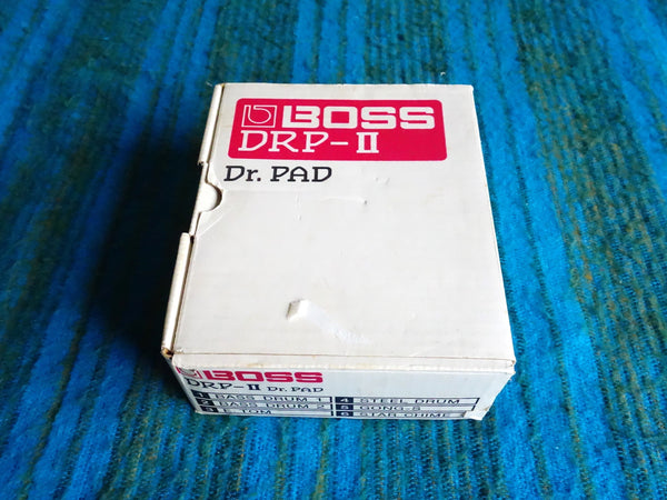 Boss Dr.PAD DRP-2 Drum Synthesizer Pad DRP-II - w/ Box, Adapter - I053