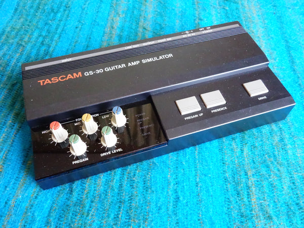 Tascam GS-30 Guitar Amp Simulator - w/ AC Adapter - I058