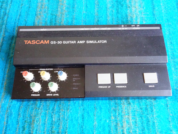 Tascam GS-30 Guitar Amp Simulator - w/ AC Adapter - I058