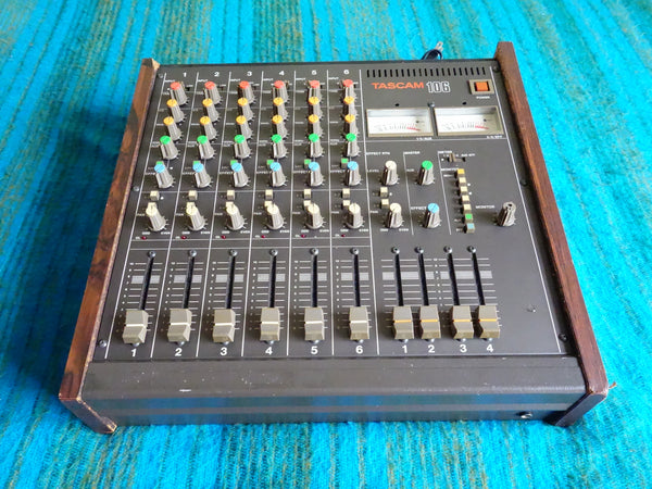 Tascam M-106 6 Channel Mixer - Serviced / Power Board Recapped- I062