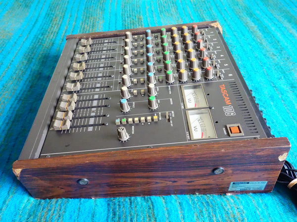 Tascam M-106 6 Channel Mixer - Serviced / Power Board Recapped- I062