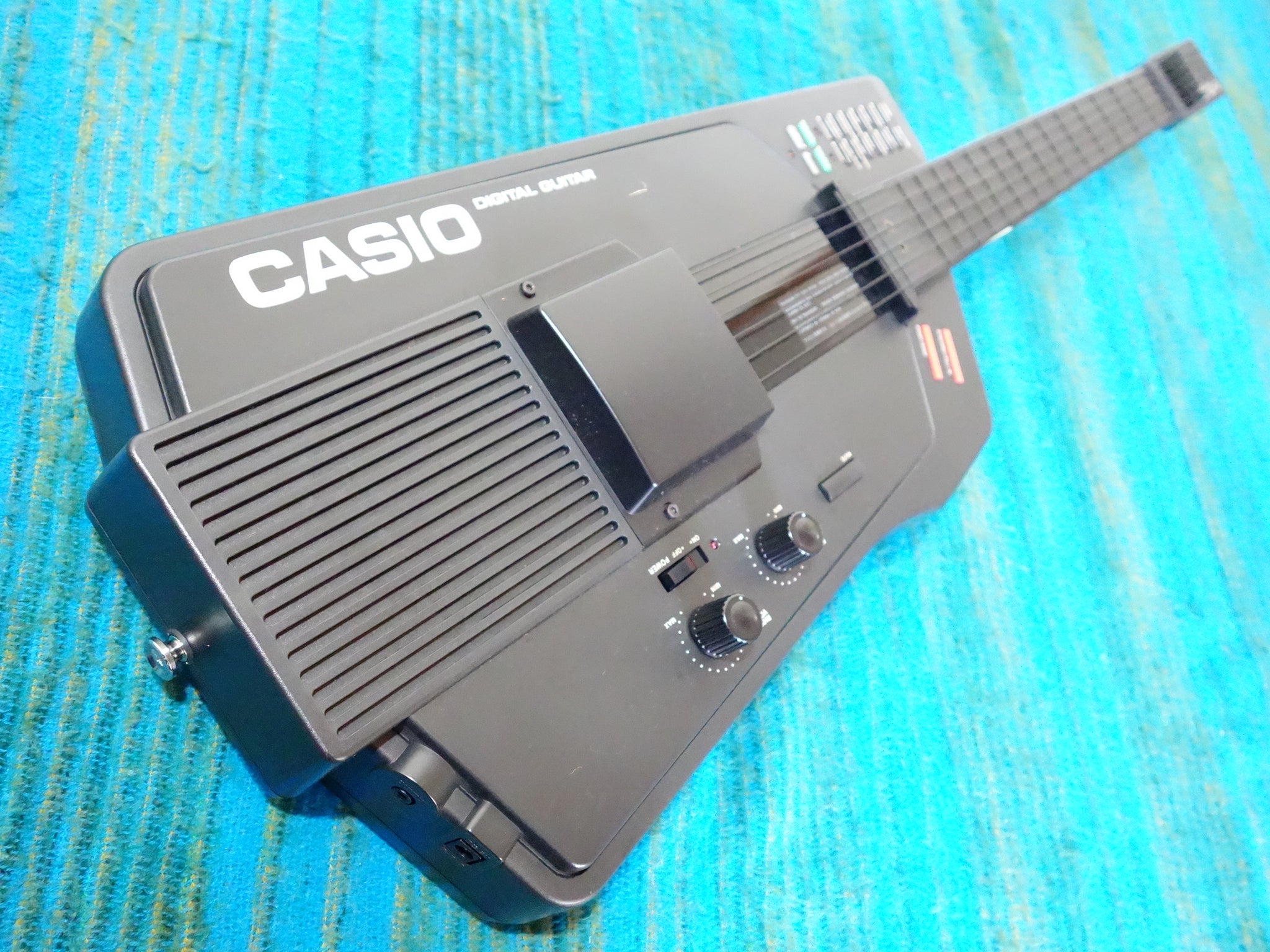 CASIO カシオ デジタルギター DG-1 アダプター付属 CASIO DG-1 デジタルギター カシオ 動作品 アダプター 80´s