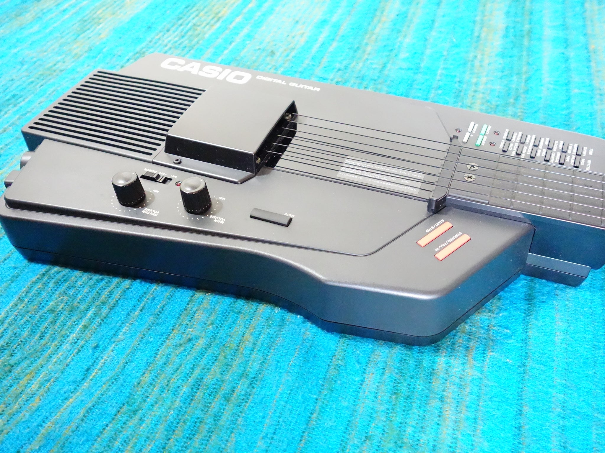 CASIO DG-1 Digital Guitar Synthesizer - Serviced - w/ AC Adapter