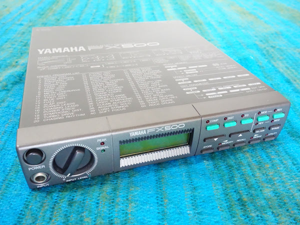 Yamaha FX500 Guitar Simul Effect Processor - Complete Set - I072